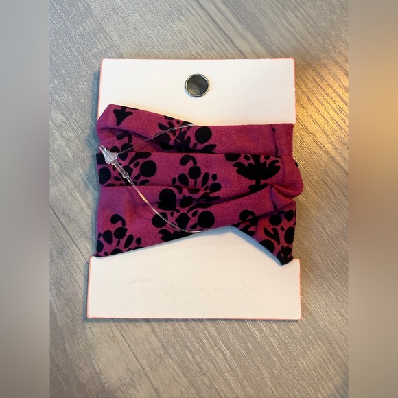 Free People Movement Rumble Hair Tie Sugar Plum Echo Pink Scrunchie NWT - Picture 6 of 7